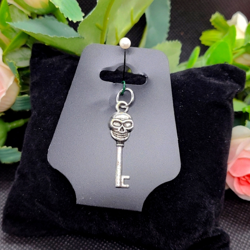 Skeleton Key Charm Pendant Necklace Bracelet NEW